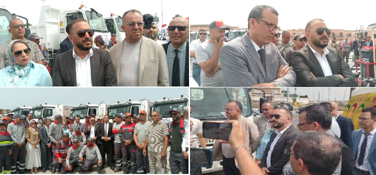 آسفي تعزز أسطول النظافة بمعدات ذكية ومتطورة