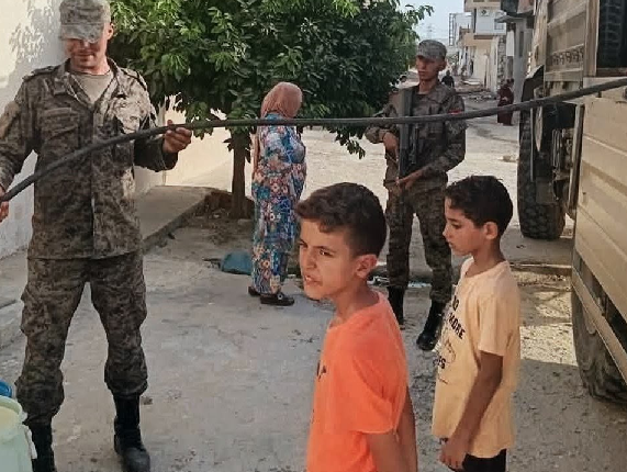 أزمة الماء في تونس تتفاقم والجيش يتدخل لتوزيع المياه