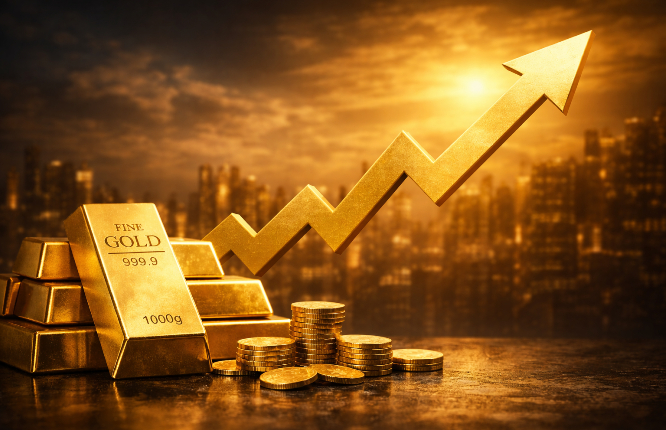 ارتفاع أسعار الذهب